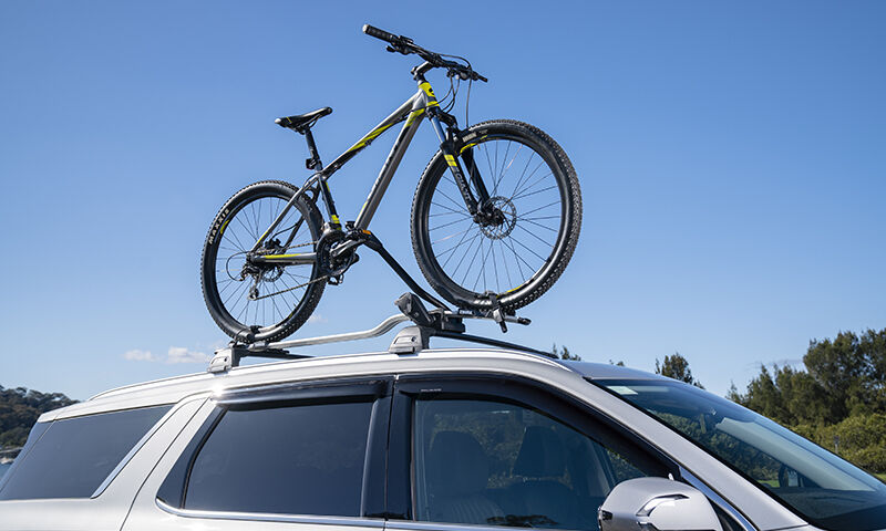 Bike rack outlet for hyundai palisade
